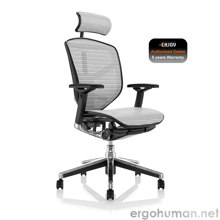 Enjoy White Mesh Office Chairs